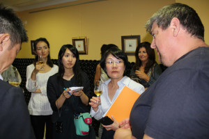 Los japoneses han visitado varias bodegas.