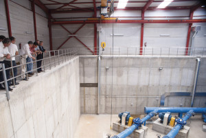 Las obras para que el agua llegue al Condado ya han finalizado.