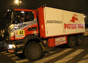 Los participantes cuentan con el soporte técnicos y sanitario de la organización de la carrera. / Foto: Panda Raid.