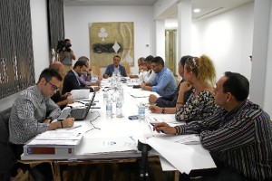 El presidente de la Diputación de Huelva ha presidido en Huelva la reunión de la Junta Directiva del Fondo Andaluz de Municipios para la Solidaridad Internacional (FAMSI).