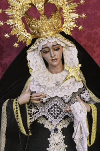 Aspecto de Nuestra Señora de la Salud antes de su restauración / Foto: José Miguel Peral