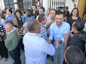 Recibimiento en el Ayuntamiento.