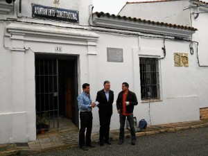 Visita a las obras realizadas en Puerto Moral.