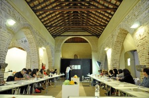 Alguna de las sesiones del curso se ha impartido en la Ermita de San Sebastián. 