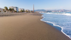 Playa de La Misericordia de Málaga. / Foto: www.malagaturismo.com