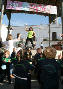 Música y juegos para los más pequeños en Cartaya.