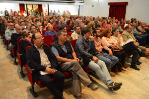 Alta participación en el enuentro celebrado en el Teatro Municipal Juan Alonso de Guzmán.