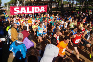 Imagen de la edición del año pasado del Cross 'Pinares de Cartaya'.