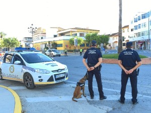 Reconocimiento a la estrecha colaboración entre la Policía Local palmerina y la Guardia Civil. 