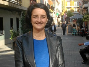 Bella María Carballo es la presidenta de las mujeres empresarias onubenses.