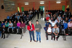 El Centro Penitenciario ha acogido la proyección de la cinta 'Dauna, lo que lleva el río'.