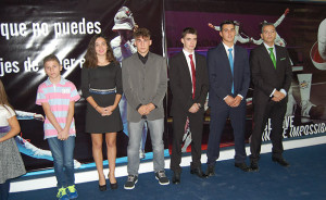 El Club Esgrima Huelva, galardonado por la Asociación Cultural Deportiva Jerónimo Sánchez de Carranza.