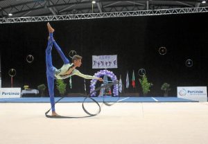 Leonardo Macías, Campeón de Andalucía de Gimnasia Rítmica.