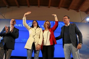 Clausura de la Convención Provincial del PP ‘Huelva en Serio’ celebrada en Lepe.