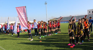 La Palma fue escenario de un encuentro de convivencia de todos los equipos femeninos onubenses.