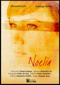 Cartel del cortometraje 'Noelia'.