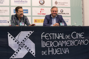 Mariano Peña junto al director del Iberiamericano. / Foto: Alberto Díaz.