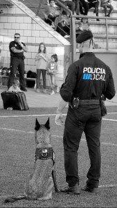 La Unidad Canina de la Palma fue creada hace un año. 