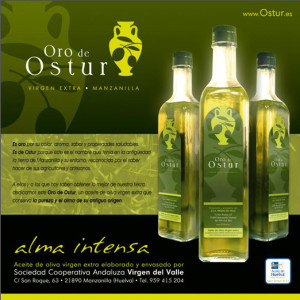 aceite de oliva oro de ostur anuncio