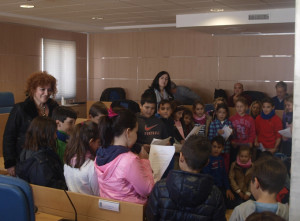 En Aljaraque el acto se ha celebrado en el salón de plenos.