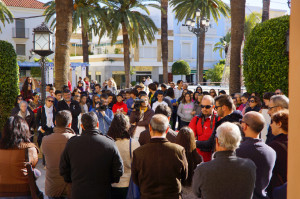 Minuto de silencio en Ayamonte este 25 N.