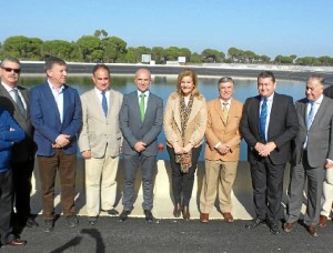 Visita técnica de la ministra de Empleo a las obras realizadas.