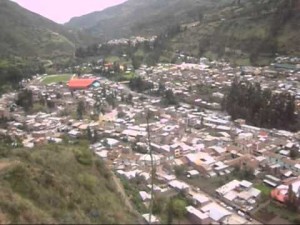 Vista de la ciudad de Lircay.