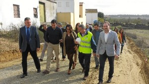 El delegado ha estado en Villalba del Alcor.