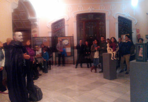 En el interior de la sede del IAJ, un edificio que sigue 'encantado'.