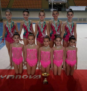 Prebenjamines y alevines 1, en el Torneo de Dos Hermanas.