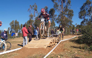 Imagen de una prueba de Rally celebrada en Valverde del Camino.