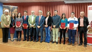 Foto de familia de la entrega del Premio Sapere Aude.