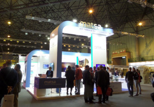 Stand de Matsa en el Metallic Mining Hall.