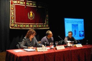 Instantánea de la ponencia `Ayamonte nos Processos da Inquisição do Arquivo Nacional da Torre do Tombo (Portugal)´. 