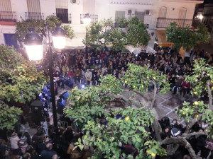 Las actividades continuaron en la Plaza de la Constitución.