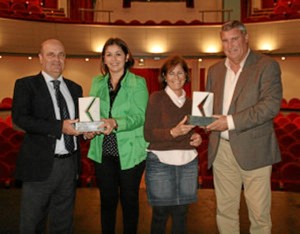 Acto de presentación de los premios. 