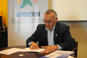 Juan Antonio García, presiente de Adercón. 