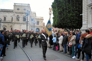 La Banda de Cornetas y Tambores de La Merced participó en diciembre del pasado año en el IV Congreso Nacional de Bandas ‘Ciudad de Sevilla’.