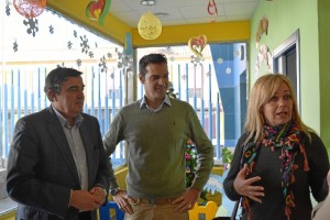 Visita a la Escuela Infantil ‘Los Palitos’ de San Juan del Puerto.