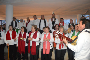 El Coro de Campanilleros del Centro de Día de Mayores.