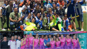 El Sporting y el CB Conquero brillaron en 2015.