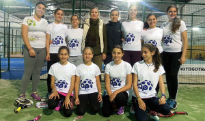 Componentes de la selección femenina de Huelva que participará en el Andaluz de Menores.