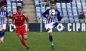 Dani Molina fue una de las novedades en el once albiazul. / Foto: Josele Ruiz.