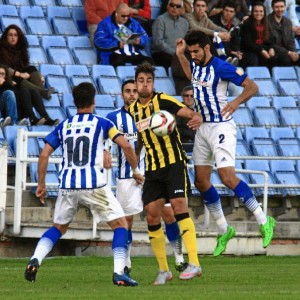 Pese a la mejoría en la imagen dada, los hombres de Ceballos no pasaron del empate / Foto: Josele Ruiz