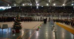 Aspecto del Diego Lobato, escenario de la Gala.