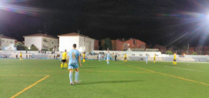 El San Roque comenzó a preparar en La Algaba su retorno a la Liga ante el Cartagena. / Foto: @SanRoqueLepe.