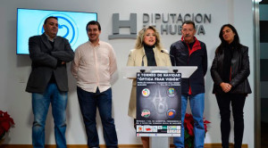 Un momento de la presentación en la Diputación del torneo de Mazagón. / Foto: Cinta García.