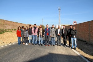 Estancia en Bollullos donde han conocido de primera mano la evolución de los trabajos. 