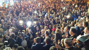 Visita de Rajoy a Palos. / Foto: @ppandaluz