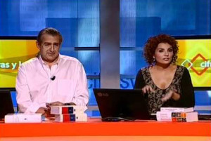 Paz estuvo varias temporadas en el programa 'Cifras y Letras'.